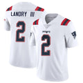 Kdoa NE.Patriots #2 Harold Landry III Player White Vapor Untouchable Home Game Stitched Jerseys