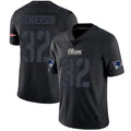 Kdoa NE.Patriots #32 TreVeyon Henderson Player Black Limited Impact Stitched Jerseys