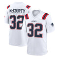 Kdoa NE.Patriots #32 TreVeyon Henderson Player White Home Game Stitched Jerseys