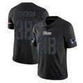 Kdoa NE.Patriots #38 Rhamondre Stevenson Player Black Impact LImited Home Game Stitched Jerseys