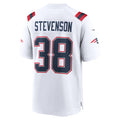 Kdoa NE.Patriots #38 Rhamondre Stevenson Player White Home Game Stitched Jerseys