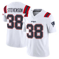 Kdoa NE.Patriots #38 Rhamondre Stevenson Player White Limited Vapor F.U.S.E. Home Game Stitched Jerseys