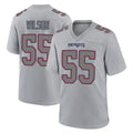 Kdoa NE.Patriots #55 Jared Wilson Player Gray Fashion Limited Home Game Stitched Jerseys