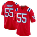 Kdoa NE.Patriots #55 Jared Wilson Player Red Home Game Stitched Jerseys