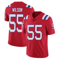 Kdoa NE.Patriots #55 Jared Wilson Player Red Vapor Untouchable Home Game Stitched Jerseys