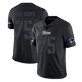 Kdoa NE.Patriots #75 Alijah Vera-Tucker Player Black Impact LImited Home Game Stitched Jerseys