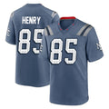 Kdoa NE.Patriots #85 Hunter Henry Player Blue Rivalries Collection Home Game Stitched Jerseys