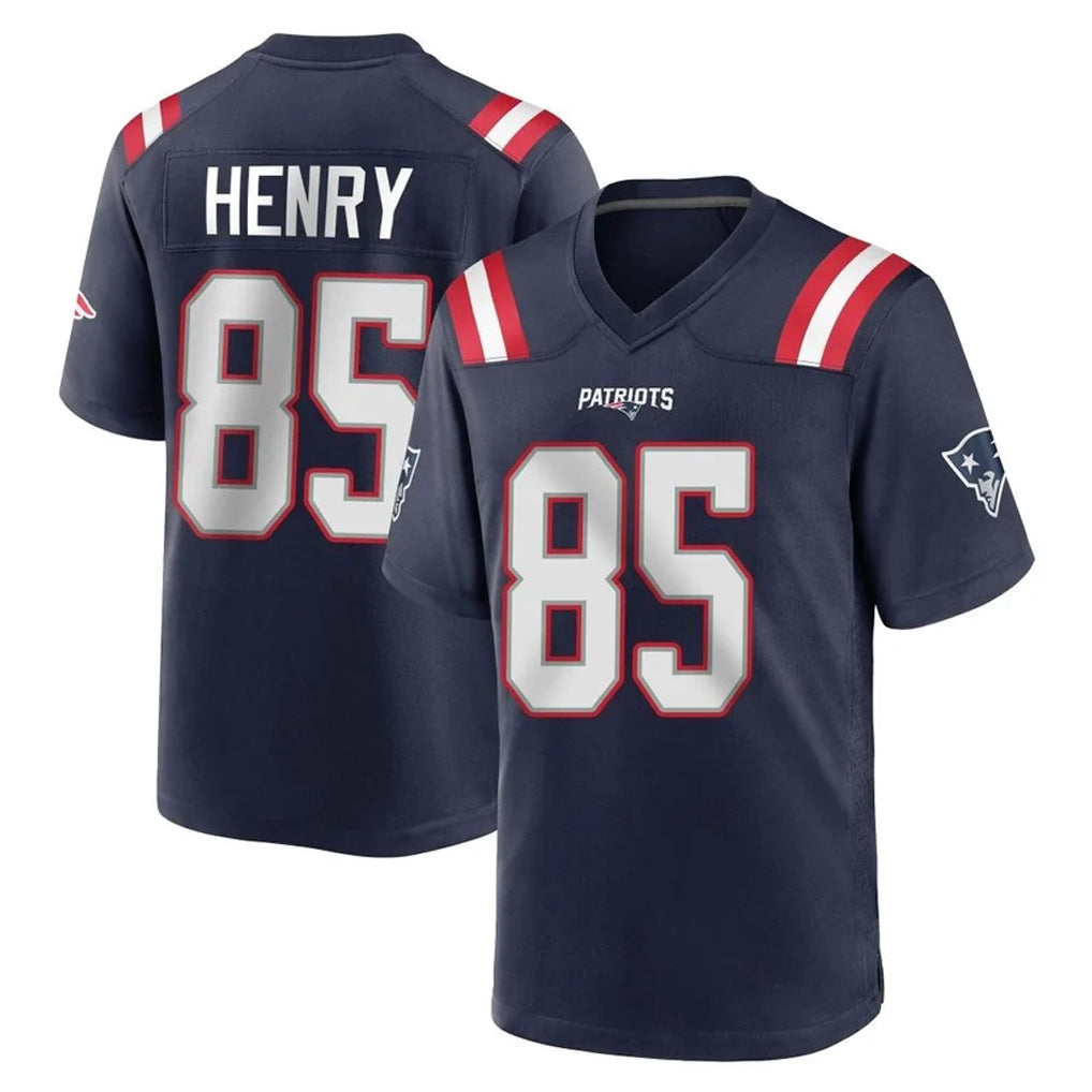 Kdoa NE.Patriots #85 Hunter Henry Player Navy Home Game Stitched Jerseys