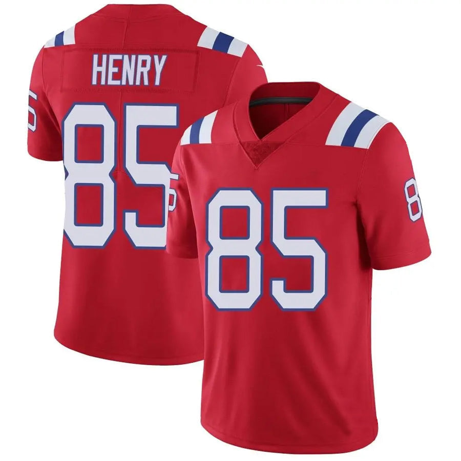 Kdoa NE.Patriots #85 Hunter Henry Player Red Vapor Limited Stitched Jerseys