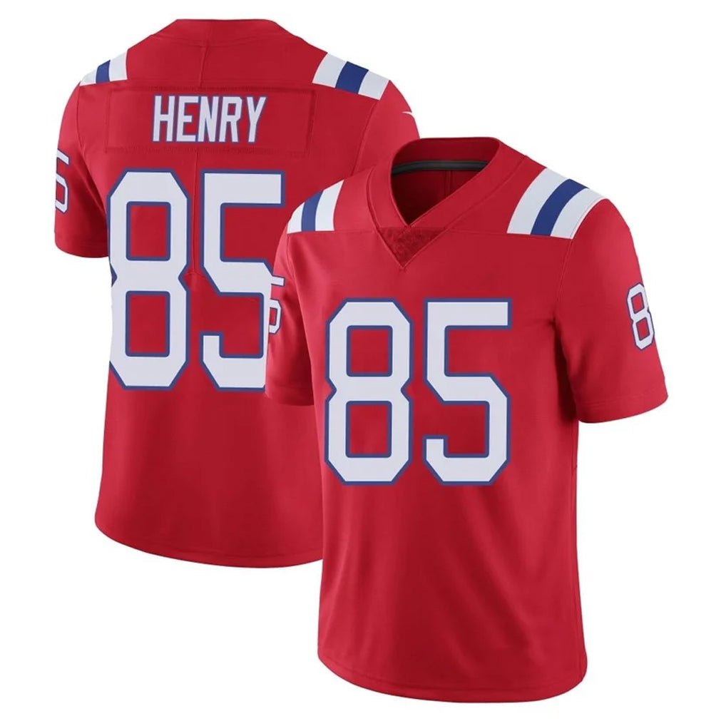 Kdoa NE.Patriots #85 Hunter Henry Player Red Vapor Untouchable Home Game Stitched Jerseys