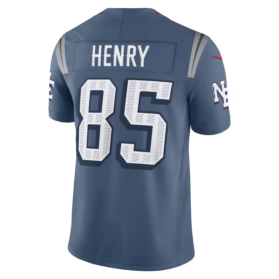Kdoa NE.Patriots #85 Hunter Henry Player Storm Blue Rivalries Collection Limited Stitched Jerseys