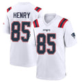 Kdoa NE.Patriots #85 Hunter Henry Player White Home Game Stitched Jerseys