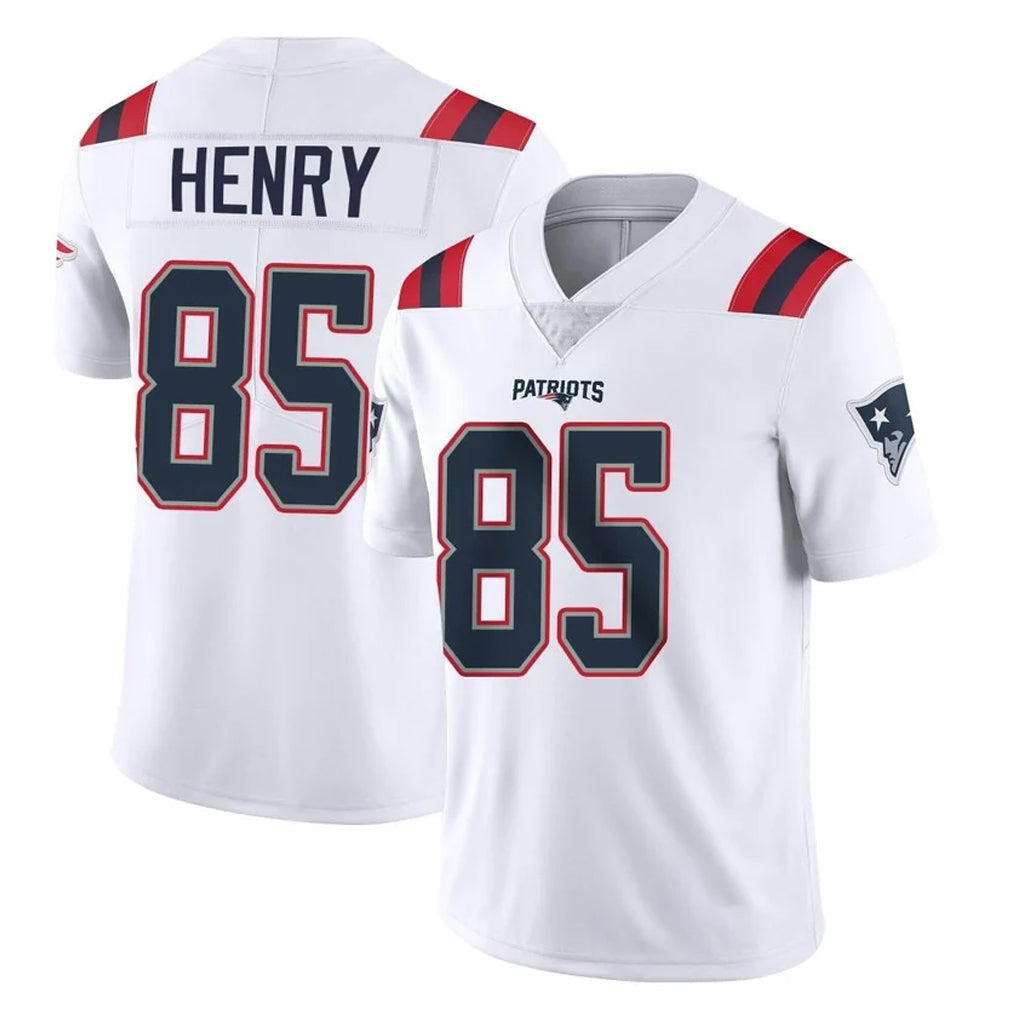 Kdoa NE.Patriots #85 Hunter Henry Player White Vapor Untouchable Home Game Stitched Jerseys