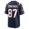 Kdoa NE.Patriots #87 Rob Gronkowski Navy Team Retired Player Game Stitched Jerseys