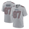 Kdoa NE.Patriots #87 Romeo Doubs Player Gray Fashion Limited Home Game Stitched Jerseys