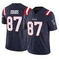 Kdoa NE.Patriots #87 Romeo Doubs Player Navy Limited Vapor F.U.S.E. Home Game Stitched Jerseys