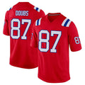 Kdoa NE.Patriots #87 Romeo Doubs Player Red Home Game Stitched Jerseys