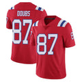 Kdoa NE.Patriots #87 Romeo Doubs Player Red Vapor Untouchable Home Game Stitched Jerseys