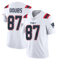 Kdoa NE.Patriots #87 Romeo Doubs Player White Vapor Untouchable Home Game Stitched Jerseys