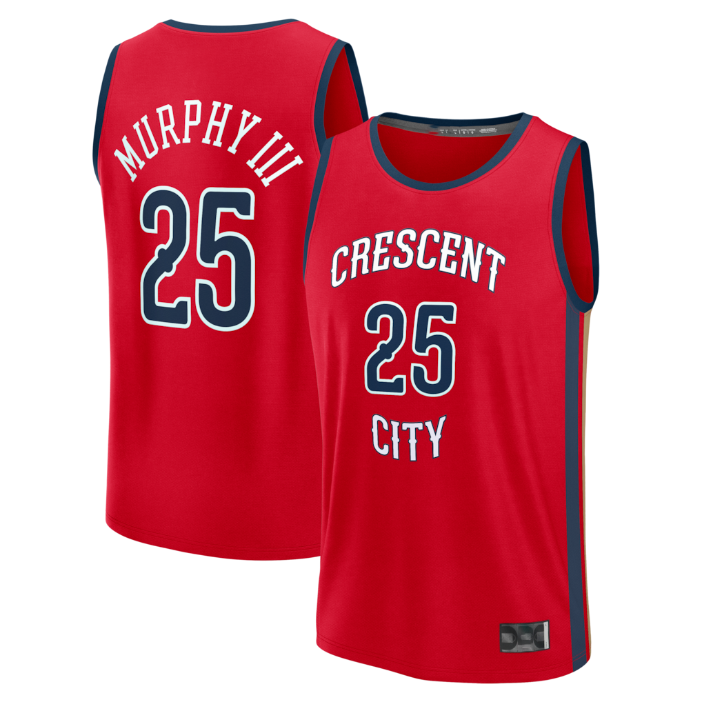 Kdoa NO.Pelicans #25 Trey Murphy III Red Fast Break Replica Player Stitched Jerseys- Statement Edition