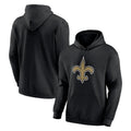 Kdoa NO.Saints Black Pullover Hoodies Limited Blank Player Stitched Jerseys