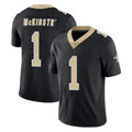 Kdoa NO.Saints #1 Kool-Aid McKinstry Player Black Limited Vapor Untouchable Home Game Stitched Jerseys