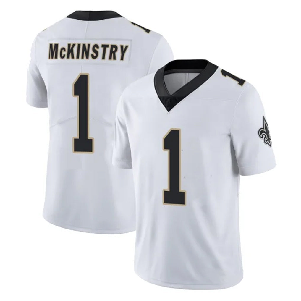 Kdoa NO.Saints #1 Kool-Aid McKinstry Player White Limited Vapor Untouchable Home Game Stitched Jerseys