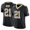 Kdoa NO.Saints #21 Justin Reid Player Black Limited Vapor F.U.S.E. Home Game Stitched Jerseys