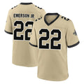 Kdoa NO.Saints #22 Martin Emerson Jr. Player Gold Home Game Stitched Jerseys