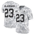 Kdoa NO.Saints #23 Julian Blackmon Player Arctic Camo Salute To Service Limited Game Stitched Jerseys