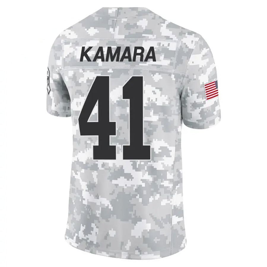 Kdoa NO.Saints #41 Alvin Kamara Player Arctic Camo Salute to Service Limited Stitched Jerseys
