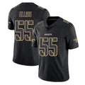 Kdoa NO.Saints #55 Kaden Elliss Player Black Impact Limited Home Game Stitched Jerseys