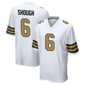 Kdoa NO.Saints #6 Tyler Shough Player White Alternate Home Game Stitched Jerseys