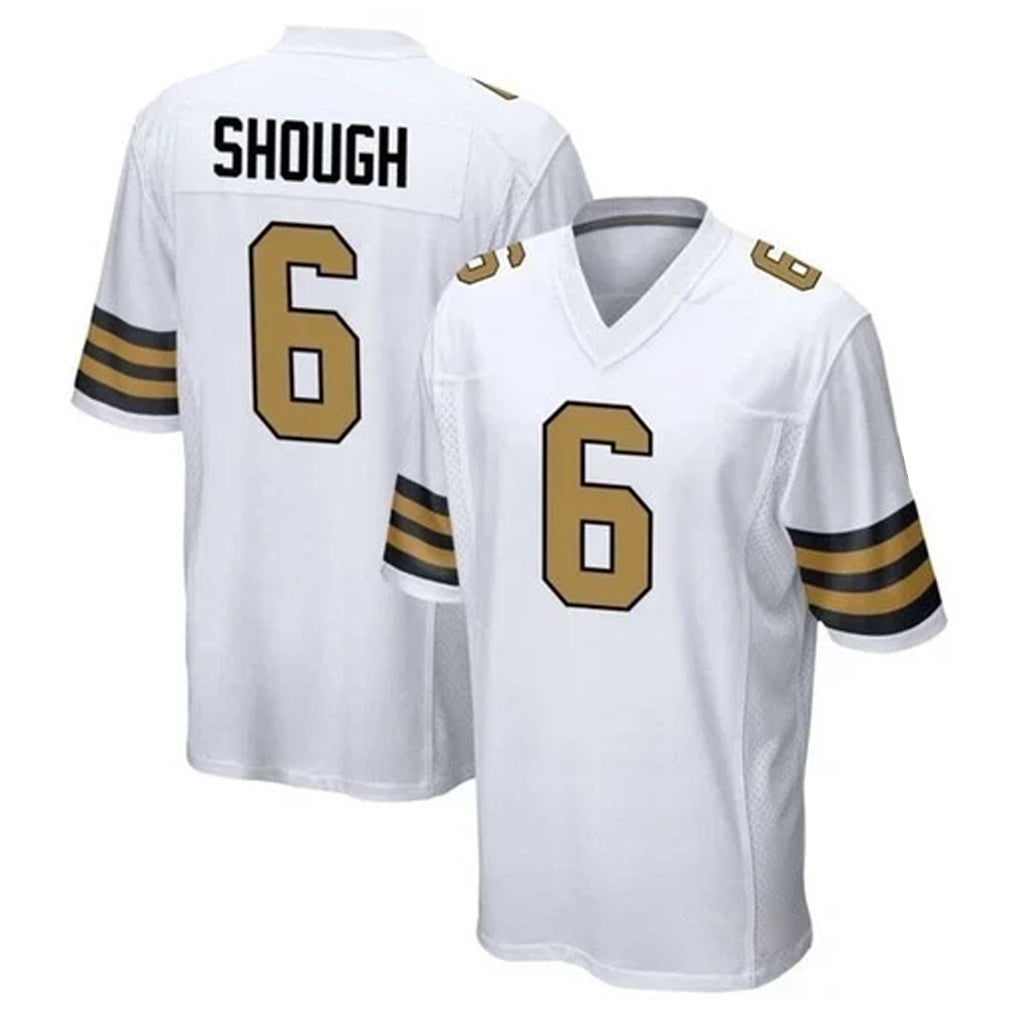 Kdoa NO.Saints #6 Tyler Shough Player White Alternate Home Game Stitched Jerseys