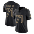 Kdoa NO.Saints #71 Kelvin Banks Jr. Player Black Impact Limited Home Game Stitched Jerseys