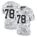 Kdoa NO.Saints #78 Erik McCoy Player Arctic Camo Salute To Service Limited Game Stitched Jerseys