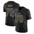 Kdoa NO.Saints #78 Erik McCoy Player Black Impact Limited Home Game Stitched Jerseys