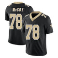 Kdoa NO.Saints #78 Erik McCoy Player Black Limited Vapor Untouchable Home Game Stitched Jerseys