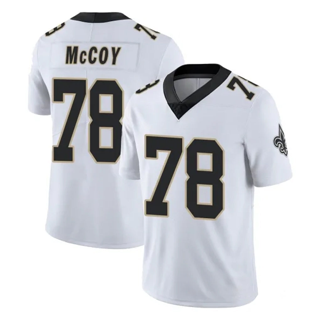 Kdoa NO.Saints #78 Erik McCoy Player White Limited Vapor Untouchable Home Game Stitched Jerseys