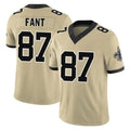 Kdoa NO.Saints #87 Noah Fant Player Gold Limited Vapor F.U.S.E. Home Game Stitched Jerseys