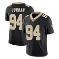Kdoa NO.Saints #94 Cameron Jordan Player Black Limited Vapor Untouchable Home Game Stitched Jerseys