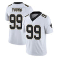 Kdoa NO.Saints #99 Chase Young Player White Limited Vapor Untouchable Home Game Stitched Jerseys