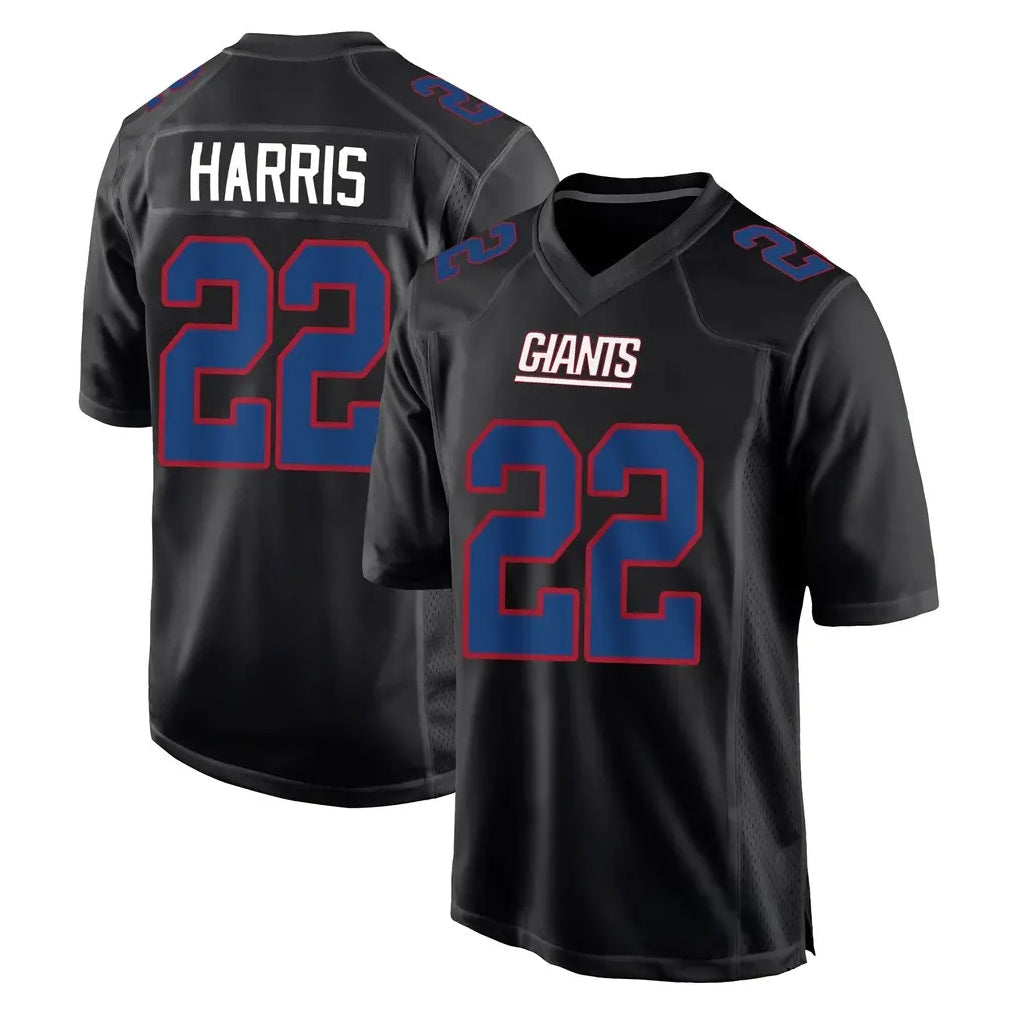 Kdoa NY.Giants #22 Najee Harris Player Carbon Fashion Limited Home Game Stitched Jerseys