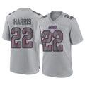 Kdoa NY.Giants #22 Najee Harris Player Gray Atmosphere Fashion Limited Game Stitched Jerseys