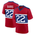 Kdoa NY.Giants #22 Najee Harris Player Red Century Home Game Stitched Jerseys