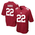 Kdoa NY.Giants #22 Najee Harris Player Red Home Game Stitched Jerseys