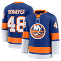 Kdoa NY.Islanders #48 Matthew Schaefer Royal Home Premium Jerseys