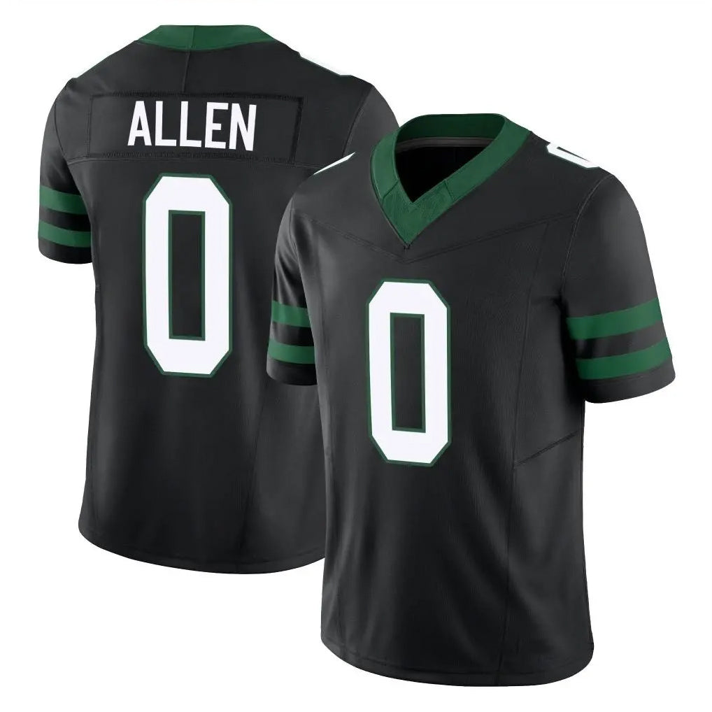 Kdoa NY.Jets #0 Braelon Allen Player Black Vapor F.U.S.E. Limited Stitched Jerseys