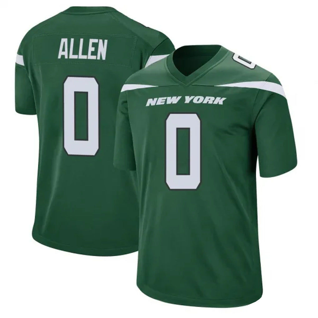 Kdoa NY.Jets #0 Braelon Allen Player Green Game Stitched Jerseys
