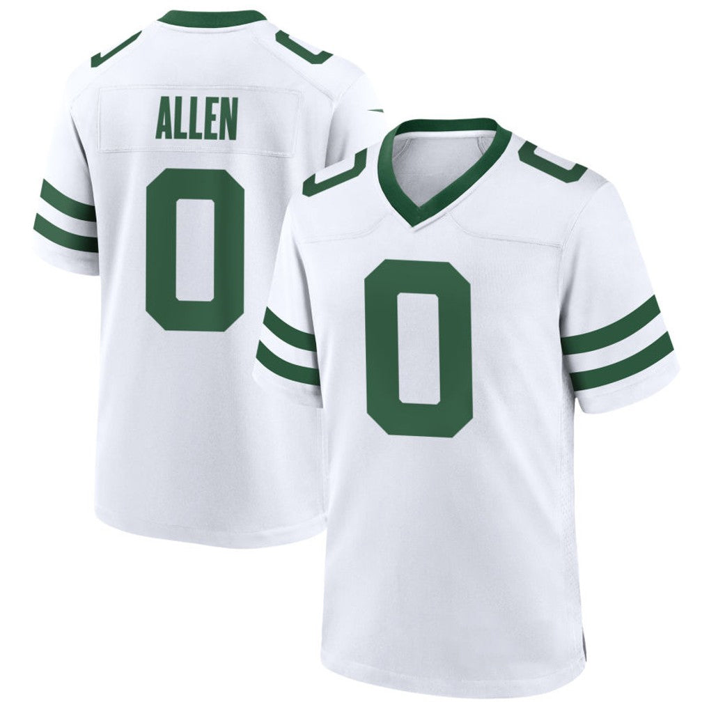 Kdoa NY.Jets #0 Braelon Allen Player White Home Game Stitched Jerseys